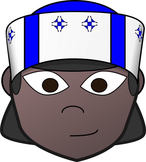 cleric comic characters dress-up head