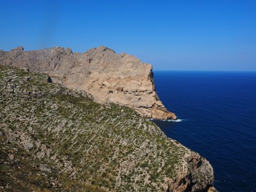 cliff mallorca steep