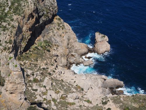 cliff mallorca steep