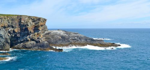 cliff steilkueste cliffs