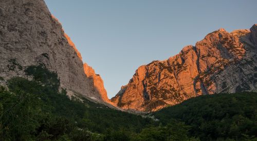 cliff landscape mountain