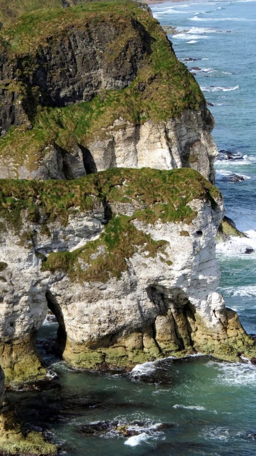 cliff northern ireland nature
