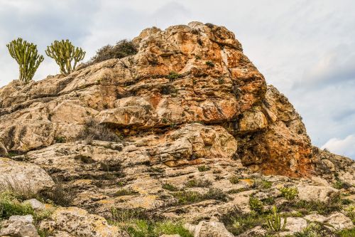 cliff rock landscape