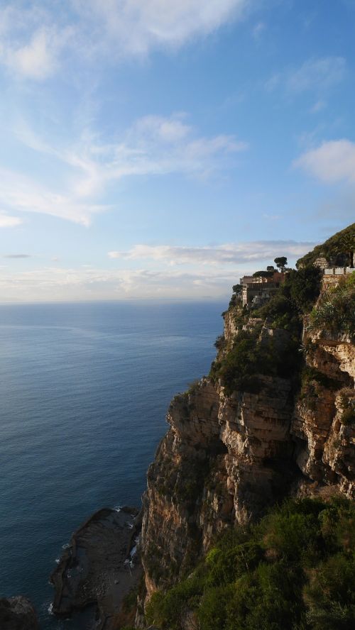 cliff italy positano