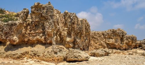 cliff erosion rocky