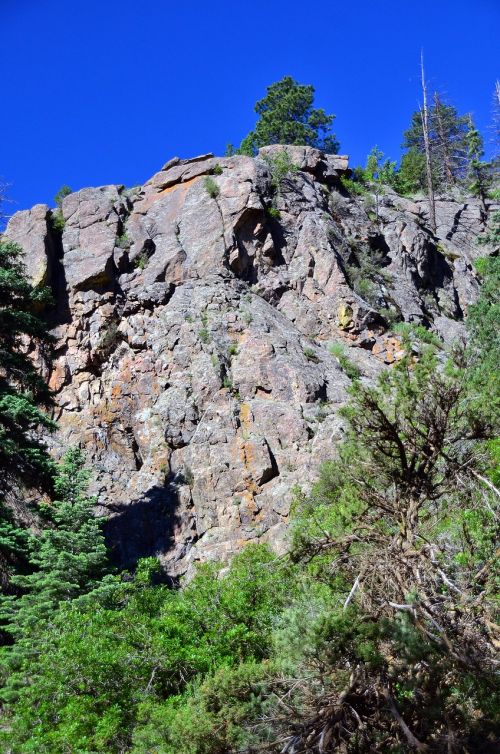 cliff rock face rock