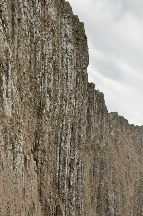 cliff basalt mountain