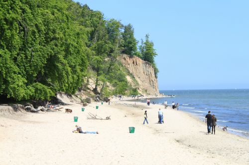 cliff gdynia view