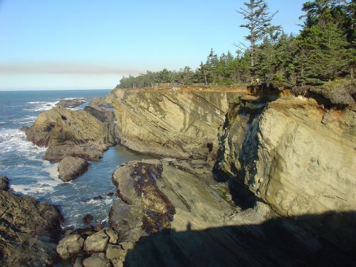 cliff ocean landscape