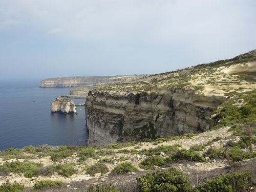 cliff  sea  mediterranean