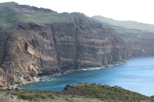 cliff  sea  coast