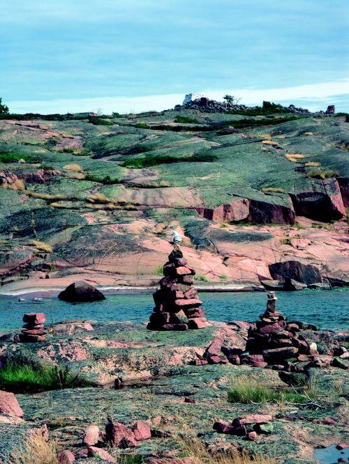 cliff landscape åland