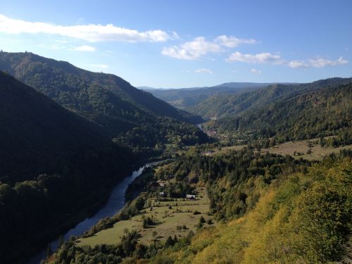 cliff valley forest