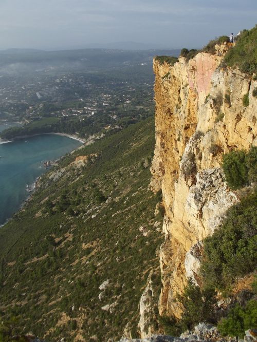 cliff cassis sea