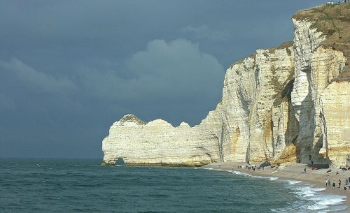 cliff normandy etretat