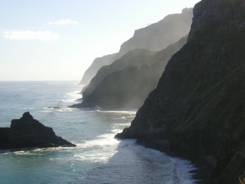 cliffs rock sea