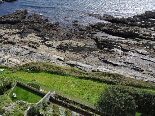 cliffs seaside landscape