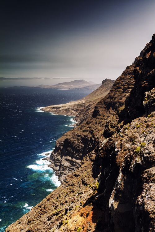cliffs sea kanarieörna