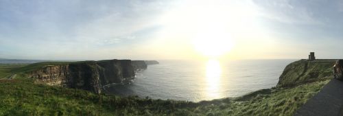 cliffs of moher ireland panoramic