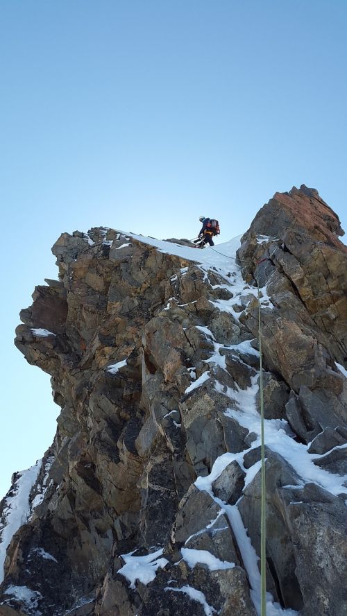climb alpine climbing climber