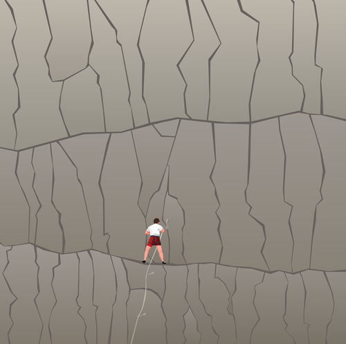 climber  wall  rock