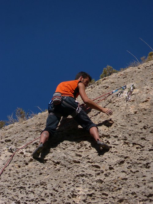 climber  escalation  top