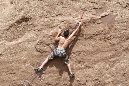 climbing rock sport