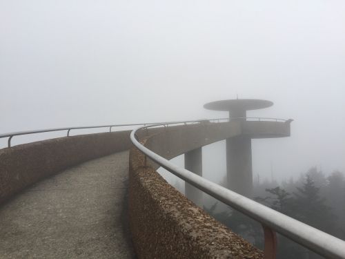 clingman's dome architecture smoky mountains