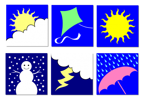 clip art weather seasons