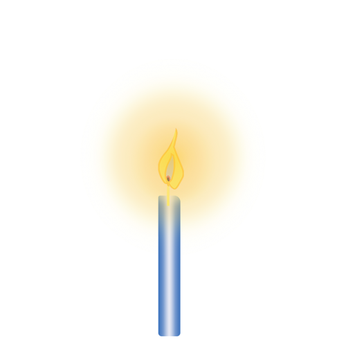 clipart flame candle