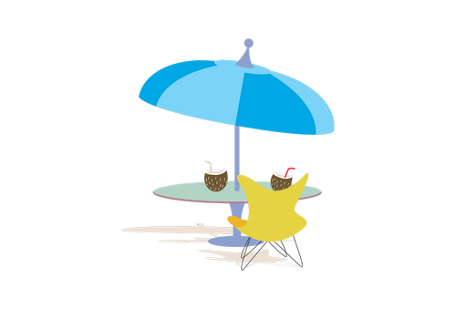clipart  sunny  relax