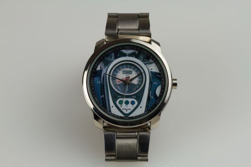clock wrist watch kawasakiuhr