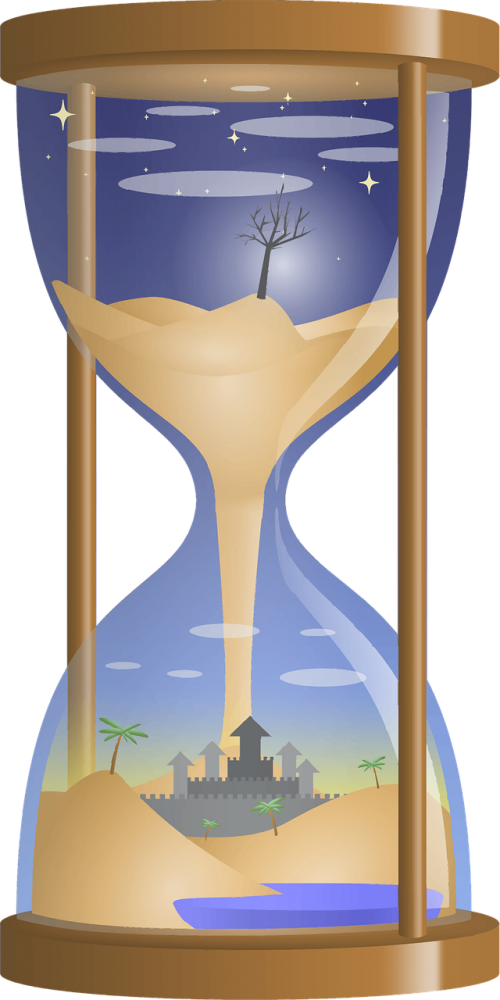 clock fantasy hourglass