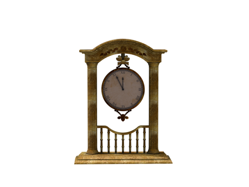 clock time of hängeuhr