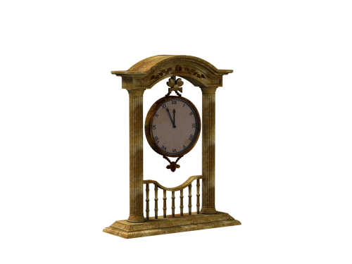 clock time of hängeuhr