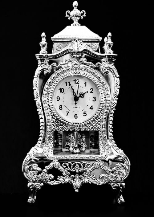 clock time silver