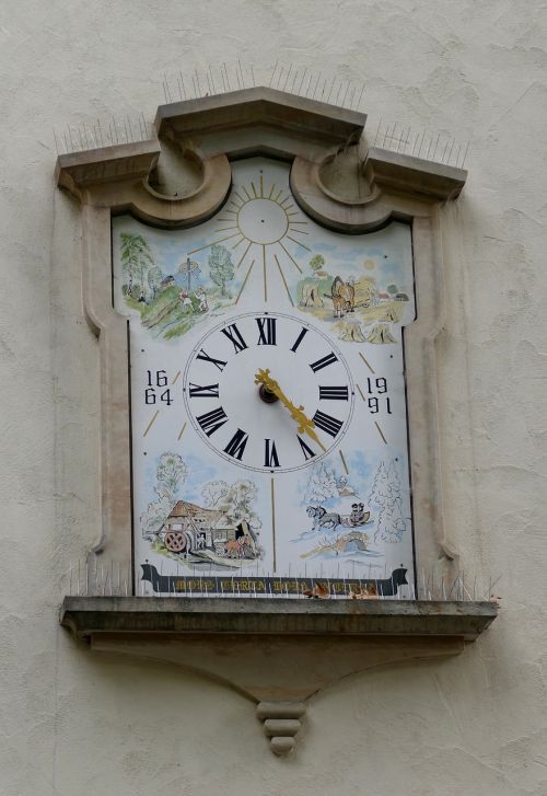 clock fassadenuhr außenuhr