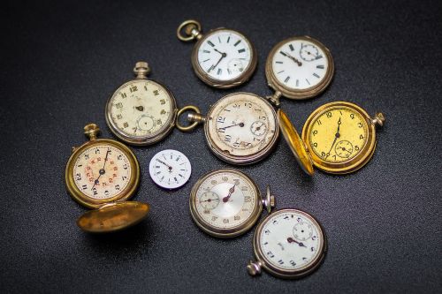clock pocket watch time of
