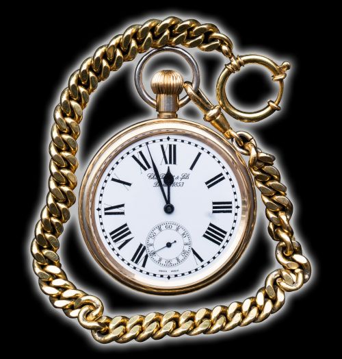 clock gold time of