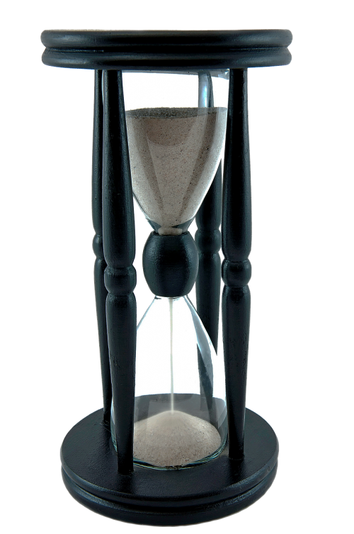 clock hourglass time