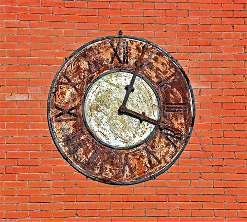 clock  vintage  rustic