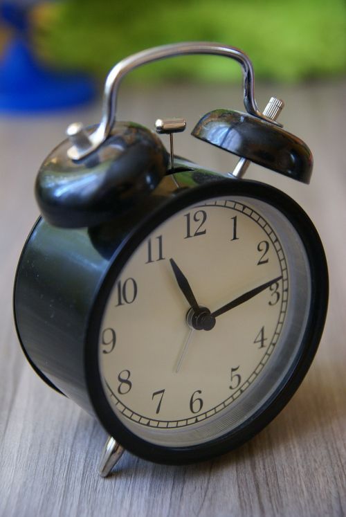 clock alarm clock schoolboy
