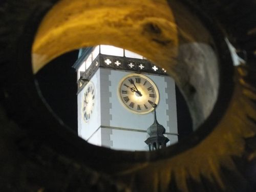 clock tower night