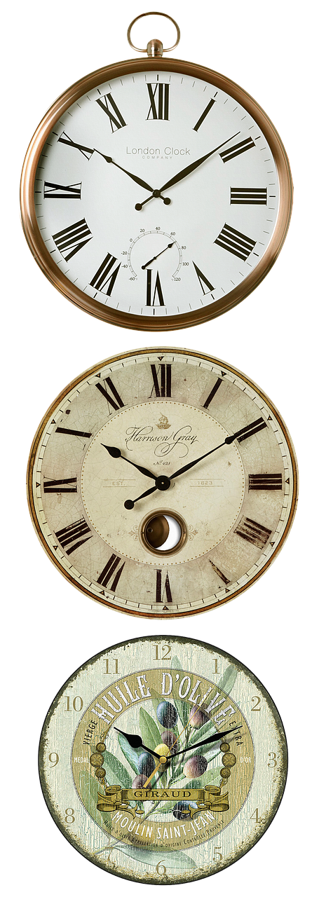 clock time vintage