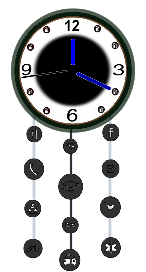 clock time minute