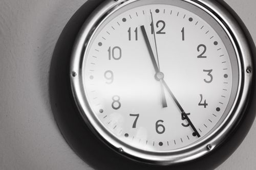 clock timepiece seconds
