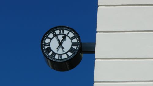 Clock On Building