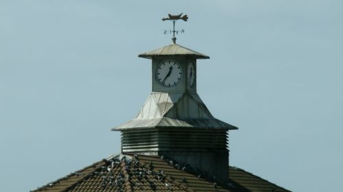 Clock On Roof