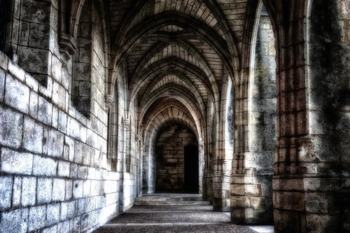 cloister  monastery  abbey