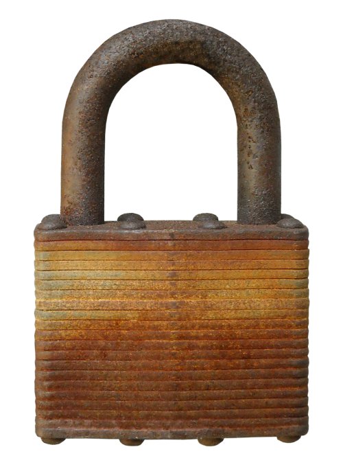close padlock security